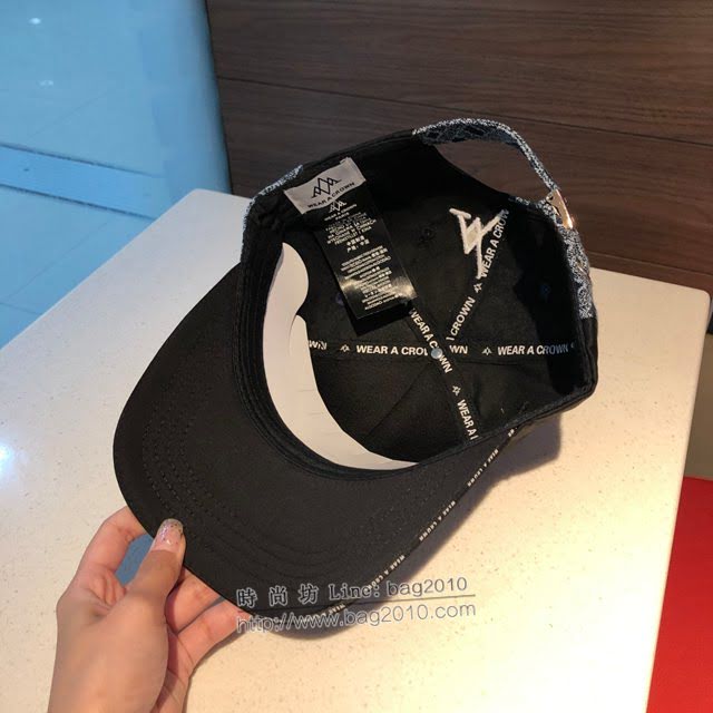 VERSACE男士帽子 範思哲經典刺繡符號棒球帽鴨舌帽  mm1168